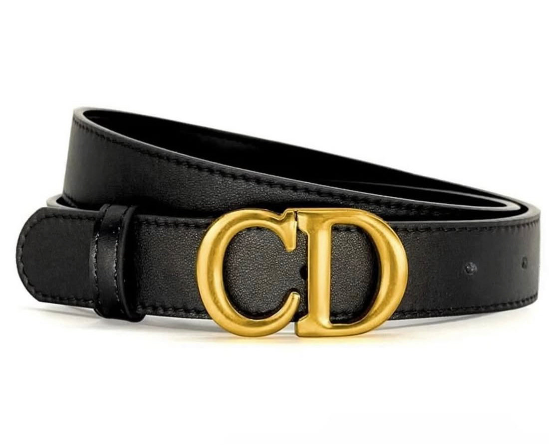 Women's Genuine Leather Belt, Niche Black Ins Style, Versatile, Simple Design, High-End Accessory, Jeans Belt 👉(30% advance) 10-15 days delivery, vibrant vogue👉size chart in inches