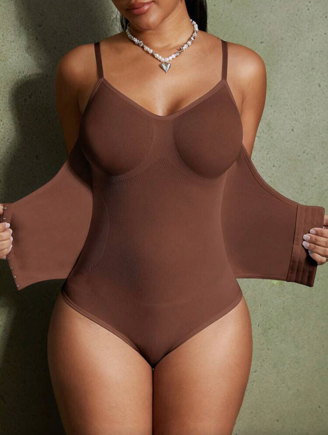 Women's Fashion Waist Shaping Slightly Adjustable Single-Breasted Bodysuit - Fully Wrap Around Fat To Create A Perfect Figure