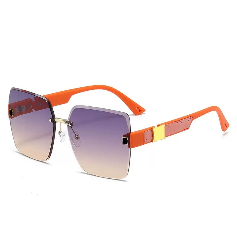 2026 New Frameless Korean Style Sunglasses for Women, Fashionable Trendy Internet Celebrity Large Frame Street Style Versatile High-End Sunglasses If in stock available👉 Delivery time 3 to 5 days and if Pre-order then 👉 delivery time 10 to 15 days)